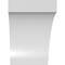 Ekena Millwork 4-in. W x 6-in. D x 6-in. H Imperial Architectural Grade PVC Knee Brace BRCP04X06X06IMP - alternate 3